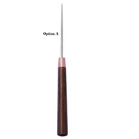 Leather wood handle Awl - Set of 3