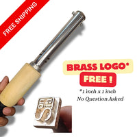 Electric Branding Iron for Leather Wood Food with FREE Logo