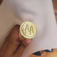High Grade Brass Seal Stamp ❤️