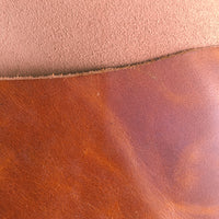 Brown Color Smooth Leather Sheet