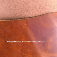 Vintage Burgundy Color Smooth Leather Sheet