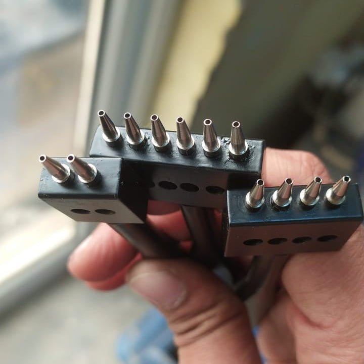 High Quality Leather Chisel Hole Punch Set of 3