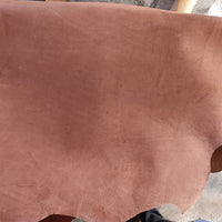 Wine Color Smooth Leather Sheet