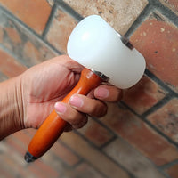 Wooden Handle Nylon Hammer For Leather Carving
