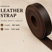 Leather strip belt Pre Cut