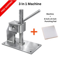 Manual Press 3 In 1 Stamping Machine || Logo Stamping || Button Snaping || Hole Punching