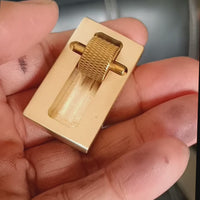 Brass Made Leather Edge Paint Roller