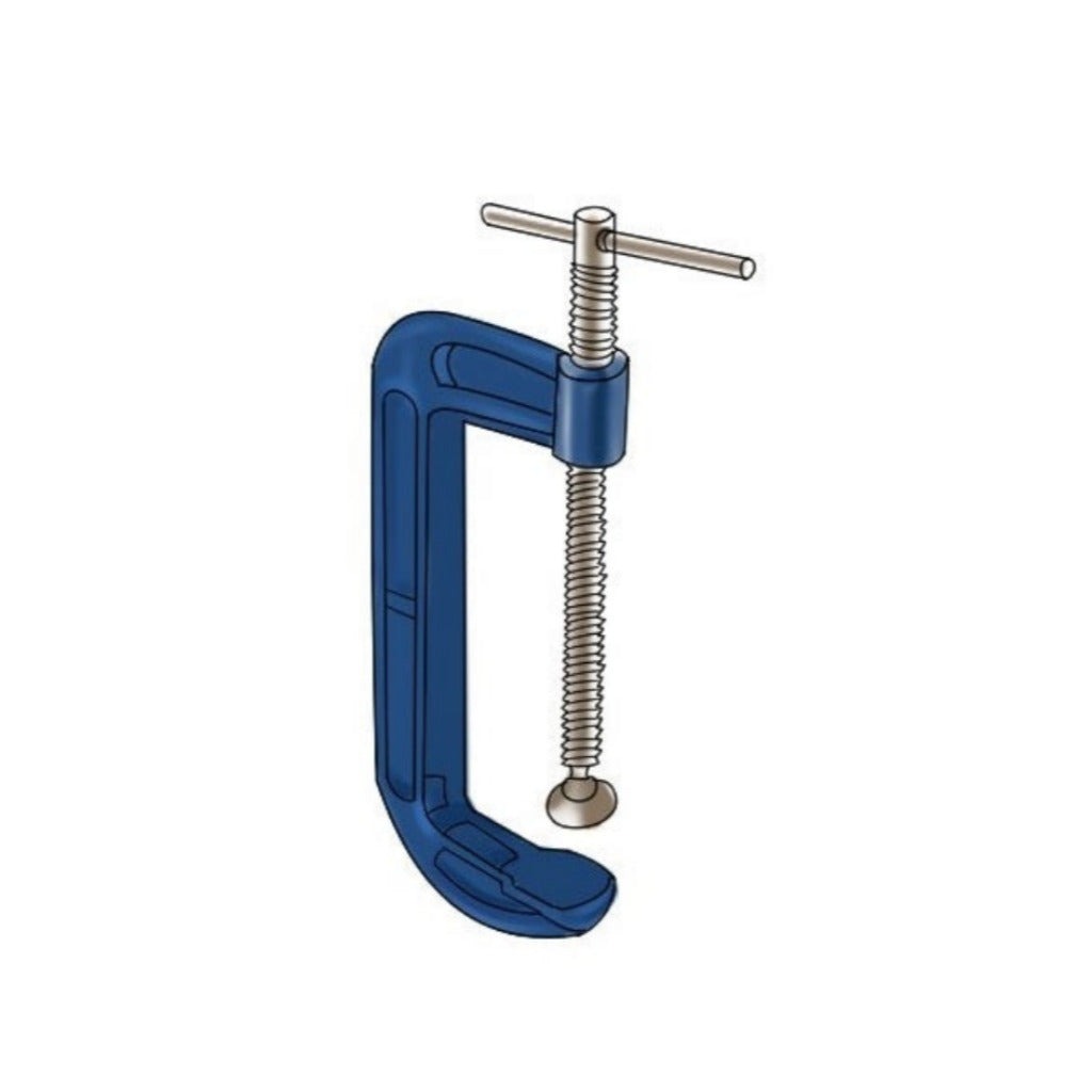 G-clamp Tool For Brass Logo Press