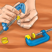 G-clamp Tool For Brass Logo Press