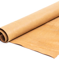 Yellow-brown distress leather sheet - Pre cut