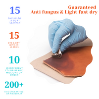 Professional Alcohol Based Leather Dye – Deep Penetration Color Formula 10 Shades