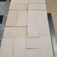 Veg tanned Leather For Crafting- Pre cut