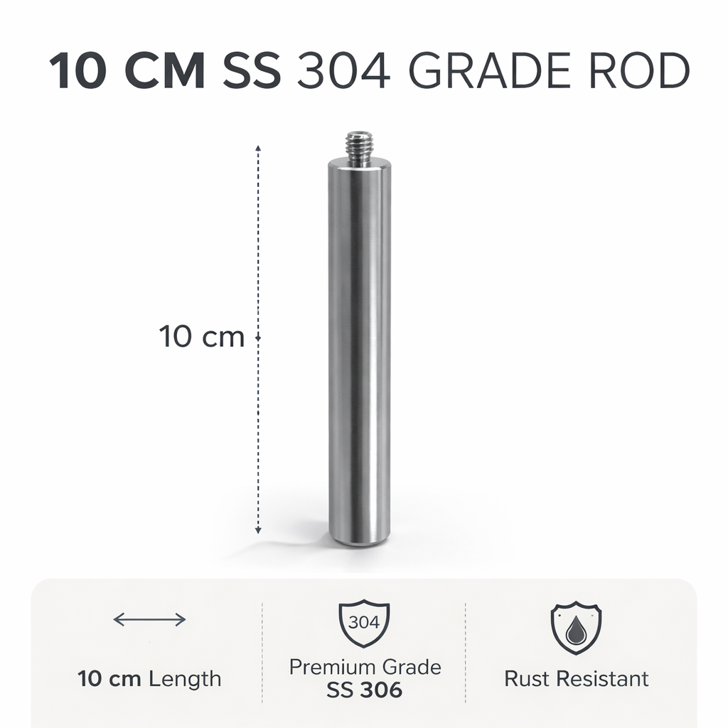 10 CM Long Metal Stick - For Hammering