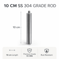 10 CM Long Metal Stick - For Hammering