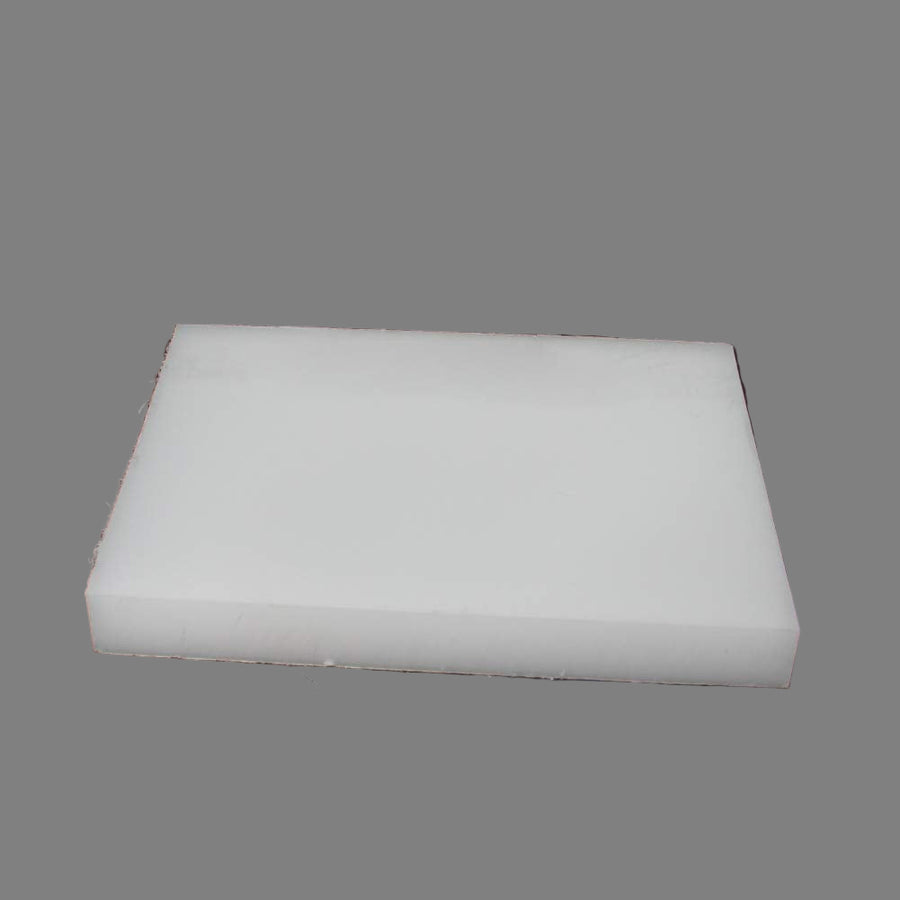 Leather Stamping & Punching Pad – Heavy Duty Plastic Base for Brass Stamps, Hole Punching & Logo Embossing( 15 cm × 15 cm × 2.5 cm)