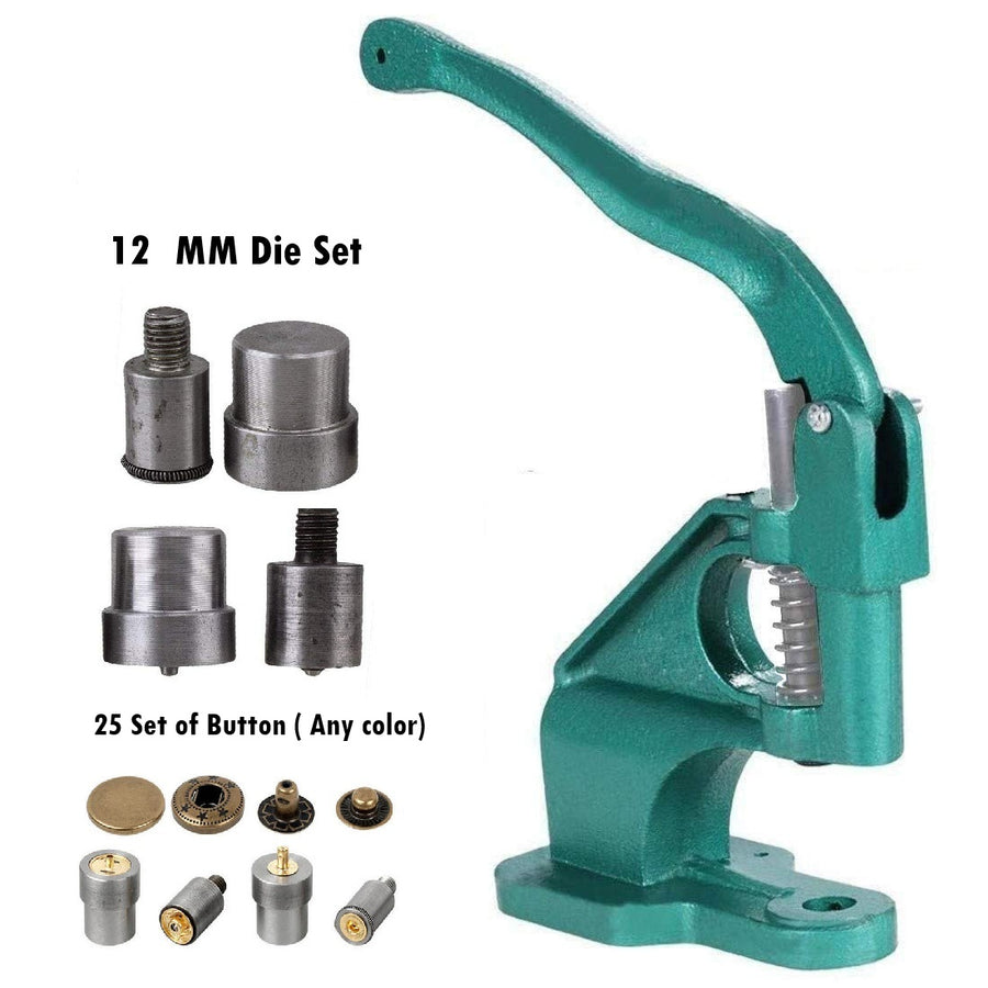 Snap Button Punch Machine (Optional Die Set) – Cratly