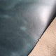 Deep Turquoise Color Smooth Leather Sheet – Cratly