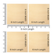 Veg Tanned Leather Pre Cut Set of 4 Sheets – Cratly