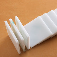 Leather Stamping & Punching Pad – Heavy Duty Plastic Base for Brass Stamps, Hole Punching & Logo Embossing