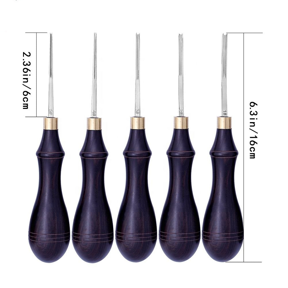 Professional Leather Craft Hand Tool Leather Edge Beveler