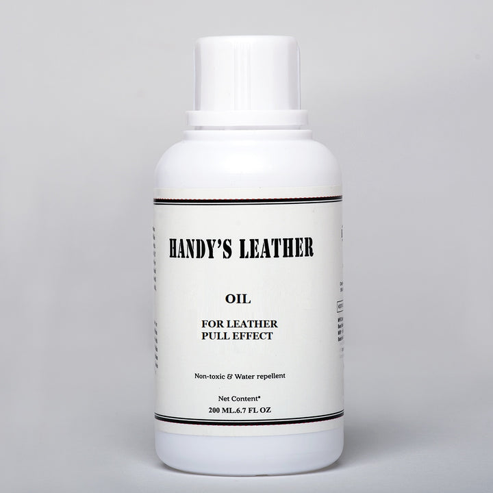 oil for for leather pull effect by handys leather and cratly.com