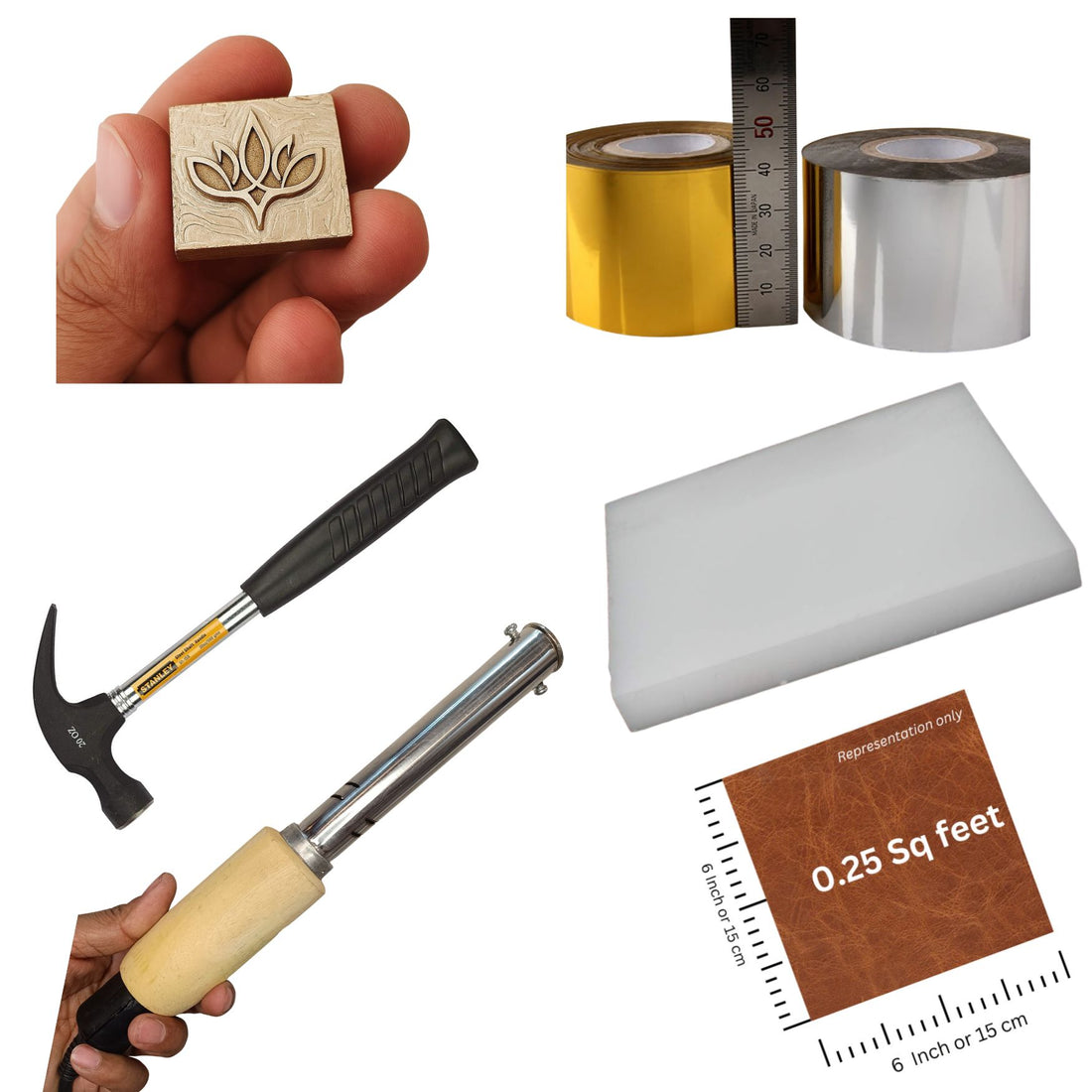 DIY Leather Branding Combo Kit (Special Price ₹4,999)