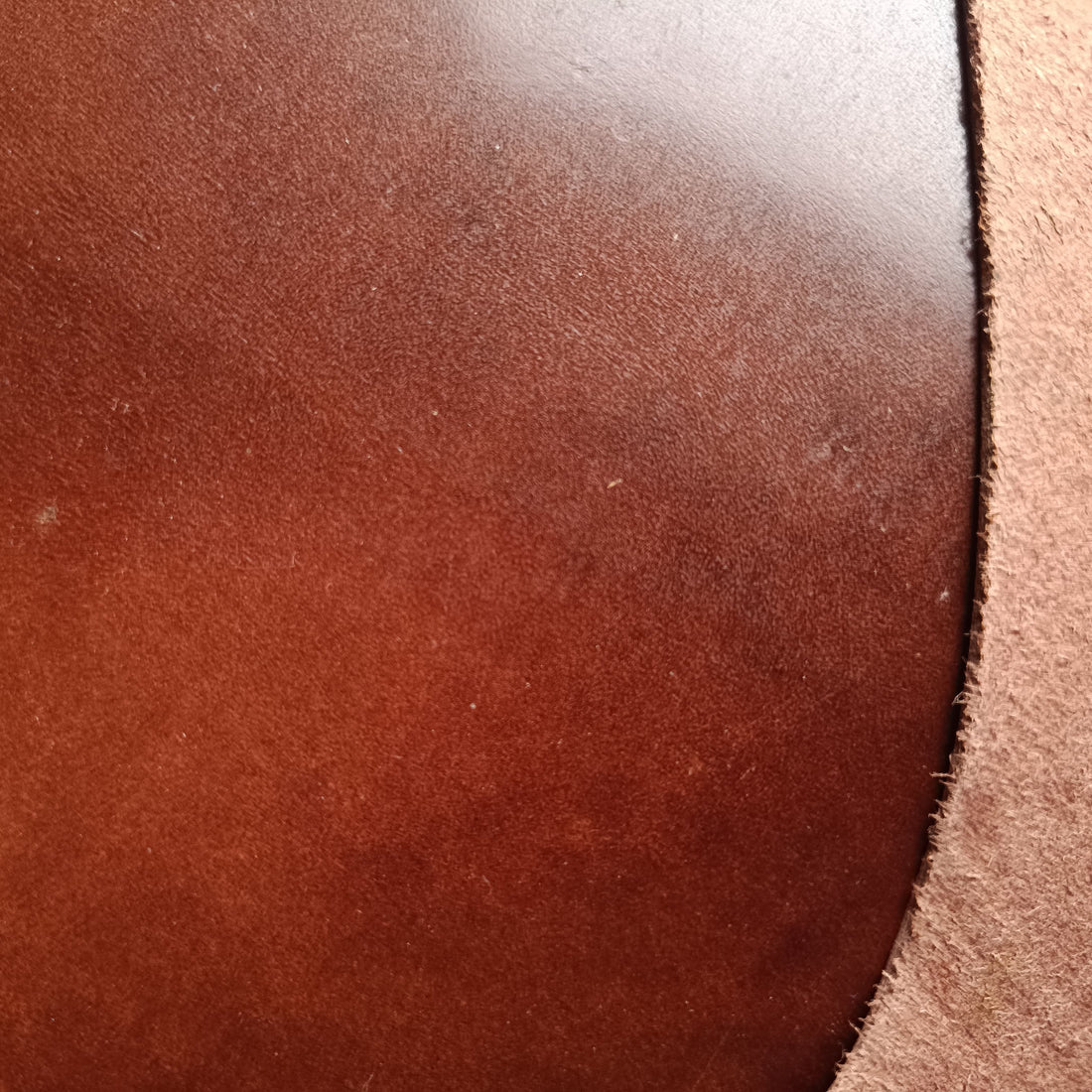 Wine Color Smooth Leather Sheet