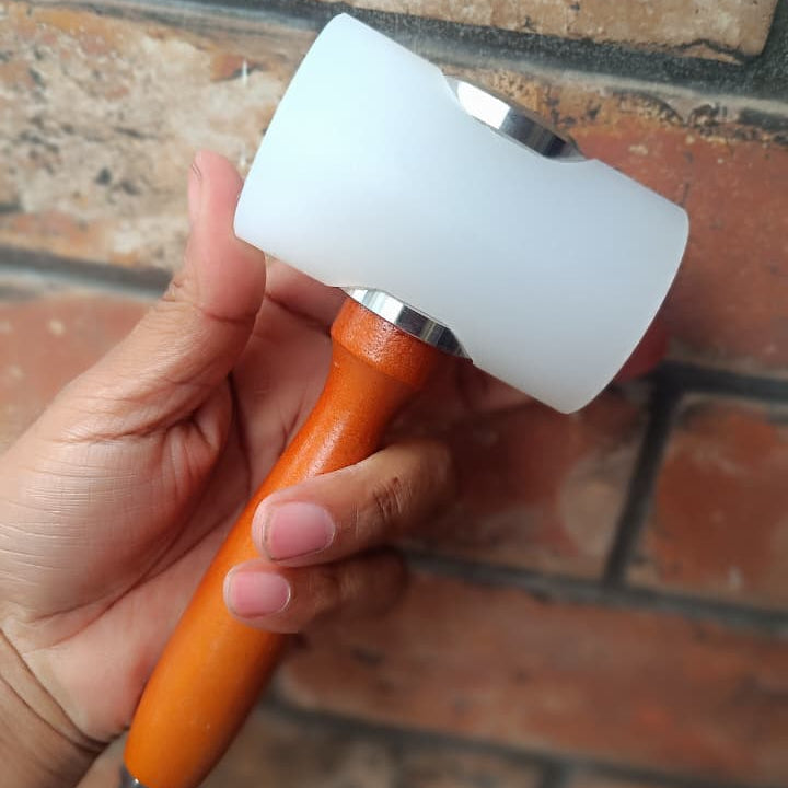 Wooden Handle Nylon Hammer For Leather Carving