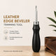 Leather Edge Beveler – Alloy Steel Chamfering Tool for Belts, Wallets & Leather Craft