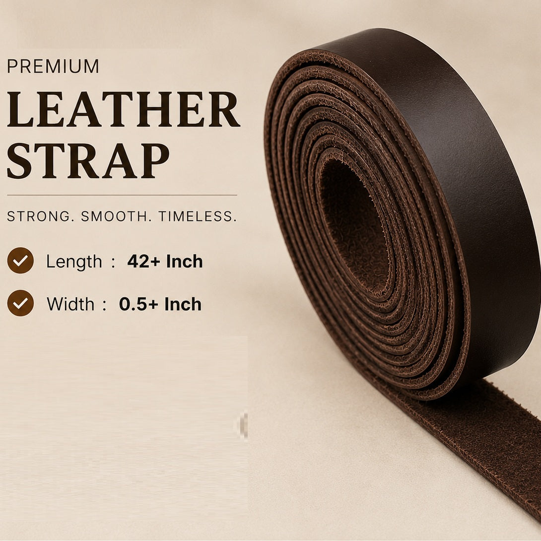 Leather strip belt Pre Cut
