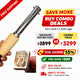 Electric Branding Iron for Beginners -Ideal for Practice, Sampling With Stamp Logo Combo