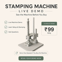 Stamping Machine Live Video Demo - 15 mins