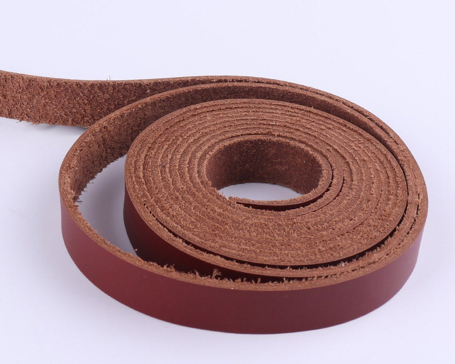 Leather strip belt Pre Cut