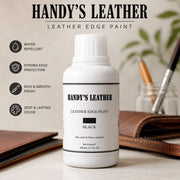 Leather Edge Paint – Flexible Crack-Resistant Color for Belts, Wallets & Leather Craft | 10 Shades