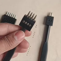 High Quality Leather Chisel Hole Punch Set of 3