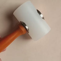 Wooden Handle Nylon Hammer For Leather Carving