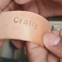 Alphabet Leather Stamp Set A-Z | Brass Letter Stamps for Leather Craft