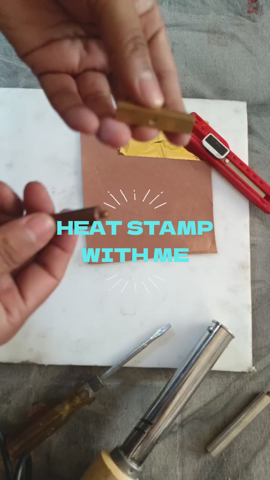 Electric Branding Iron for Leather Wood Food with FREE Logo