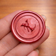 High Grade Custom Brass Seal Stamp – Personalized Logo Seal by Cratly