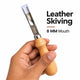 Leather Skiving Tool 8mm – Edge Thinning Blade for Belts, Wallets & Leather Craft