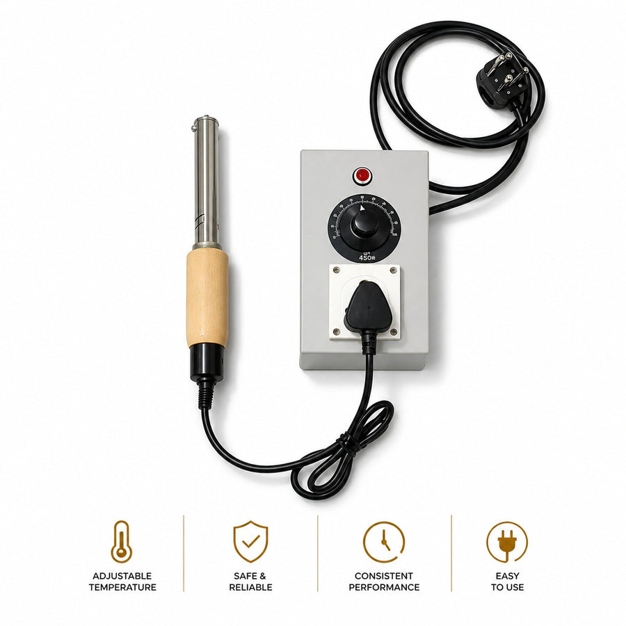 Electric Branding Iron for Beginners – Ideal for Practice, Sampling ...