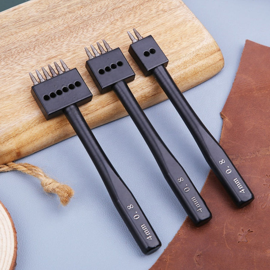 leather Chisel hole punch for leather stitching 7