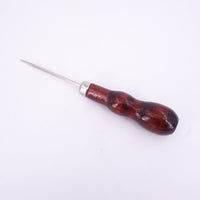 Leather wood handle Awl, Needle felting tool – Wood Awl for Leather crafting, Leather craft tools